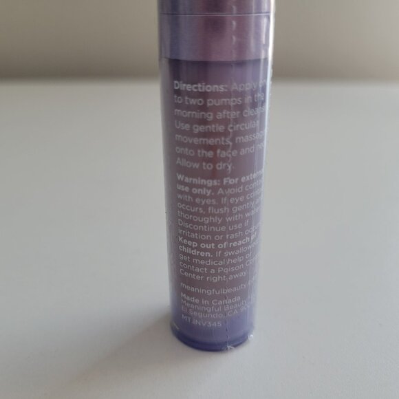 Meaningful Beauty Ultra Lifting and Filling Treatment 0.27 oz Travel New SEALED - Picture 4 of 8